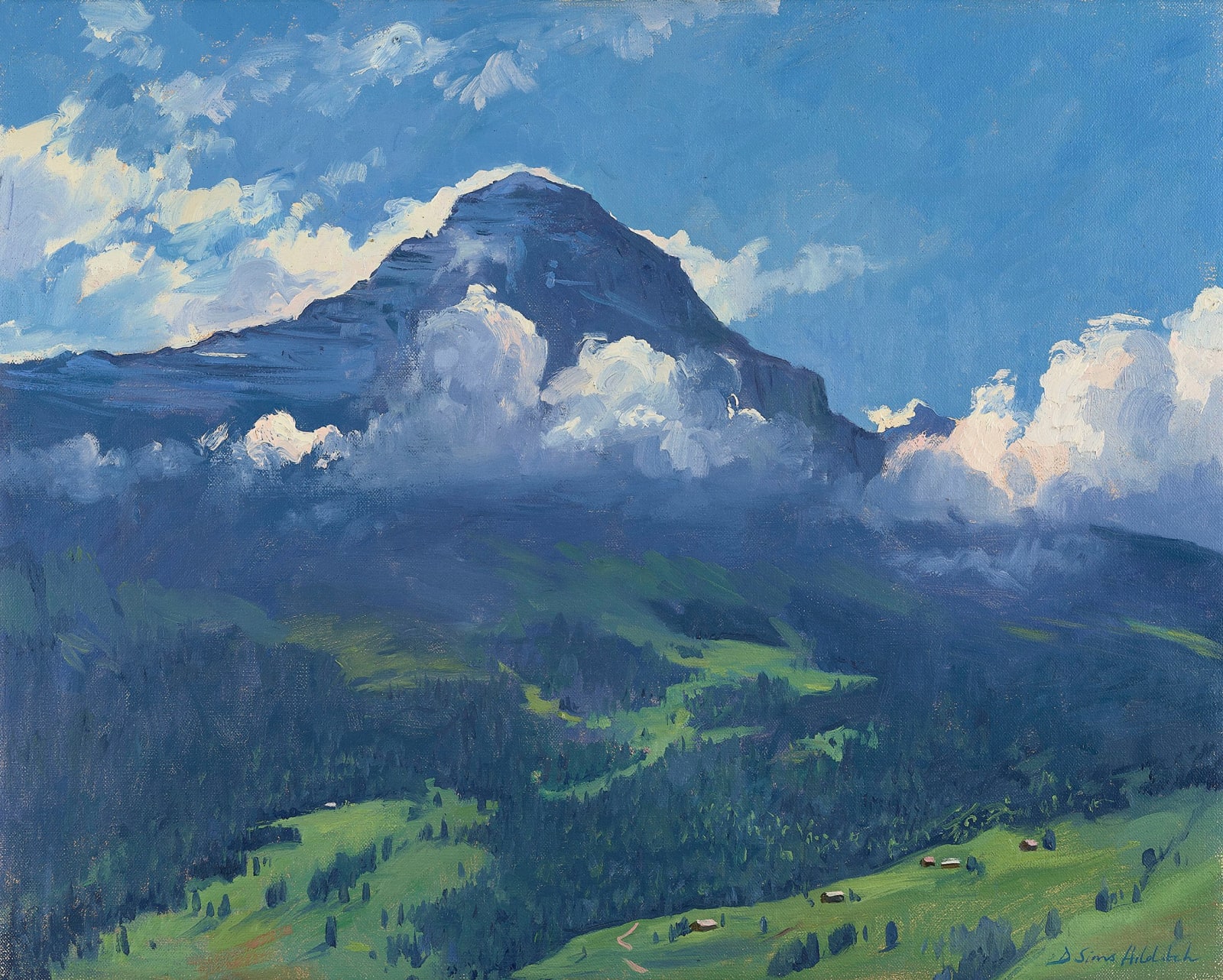 Daisy Sims Hilditch, Cloud over the Eiger