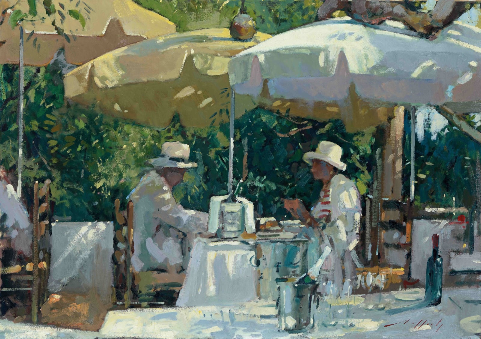 Paul Rafferty, 11. The Parasols, Colombe d'Or, 2022
