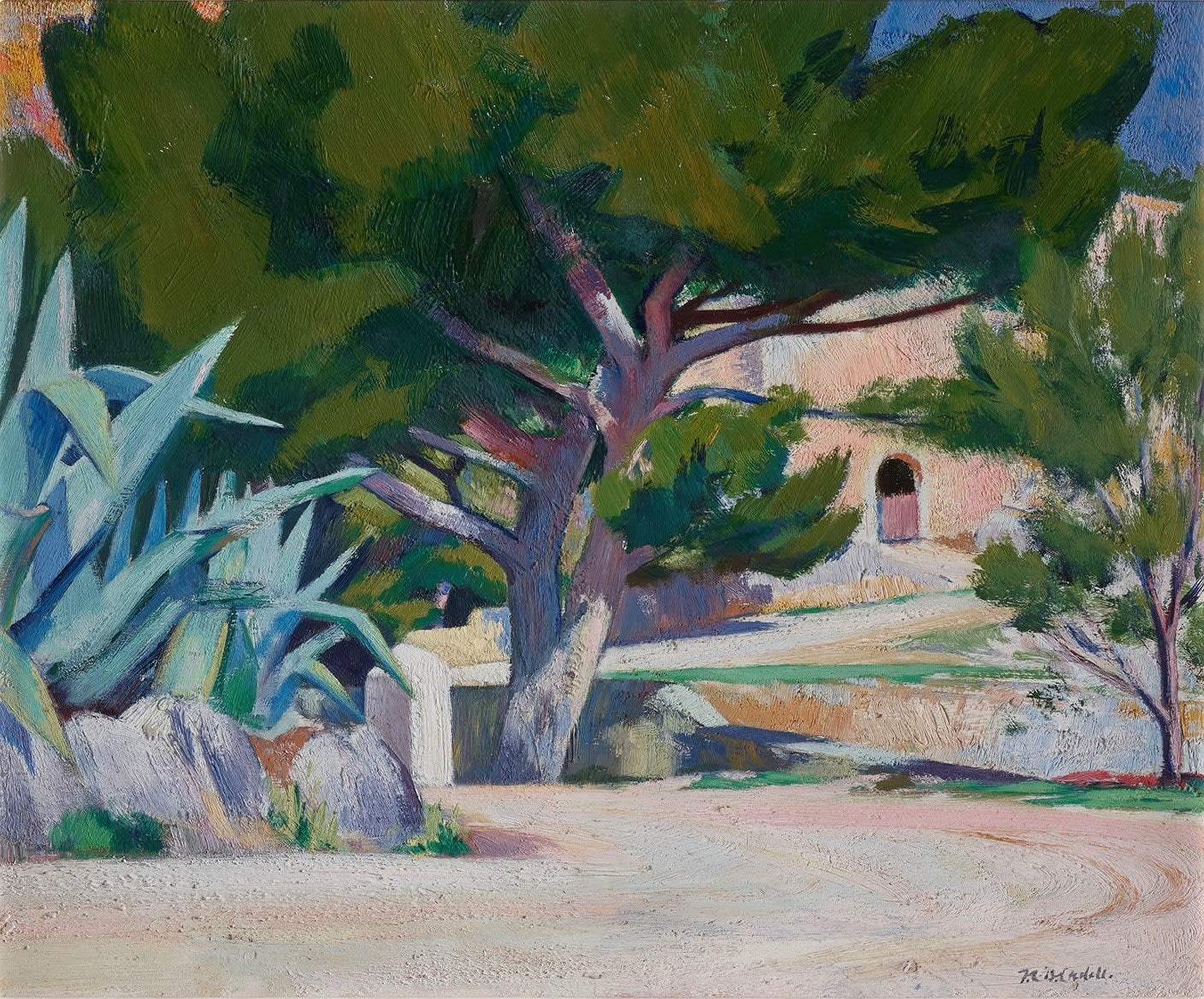 F C B Cadell, Cassis Sur Mer, 1923