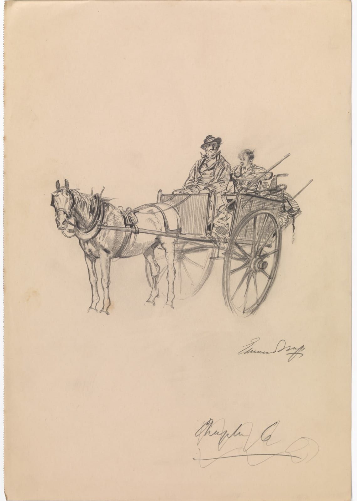 Edward Seago, Horse and cart