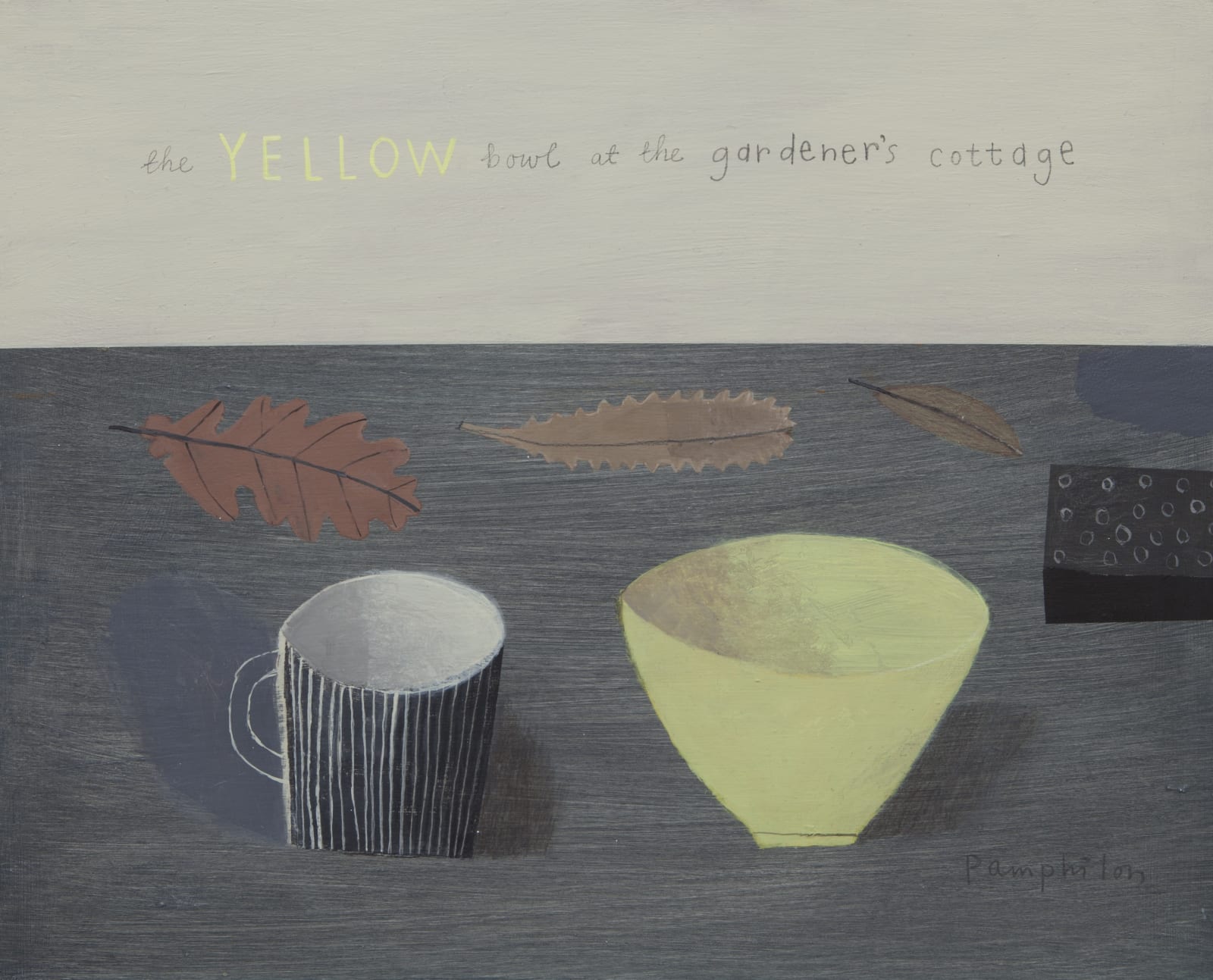 Elaine Pamphilon, The Yellow Bowl at the Gardener's Cottage