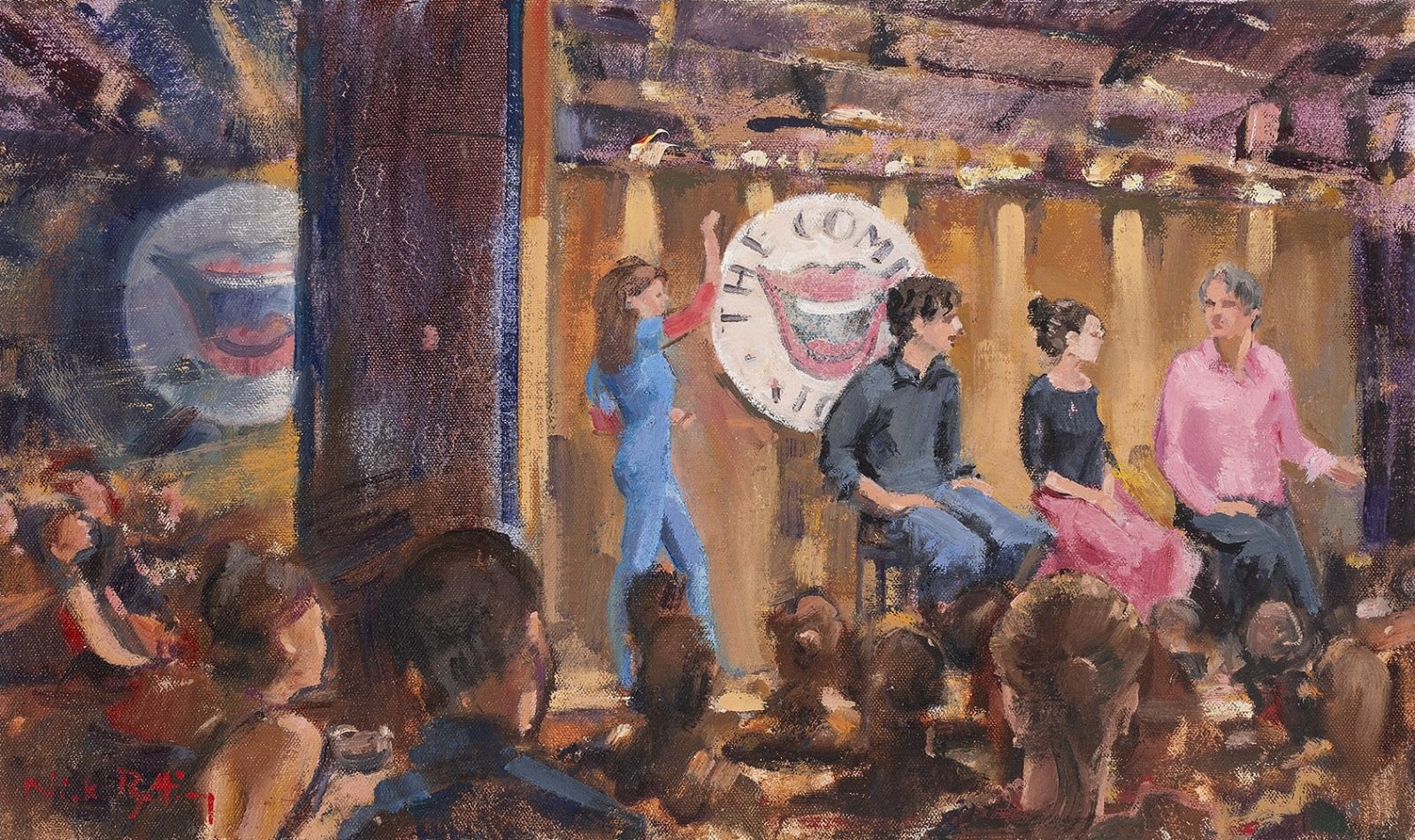 Nick Botting, Paul Merton and Suki Webster's improv show