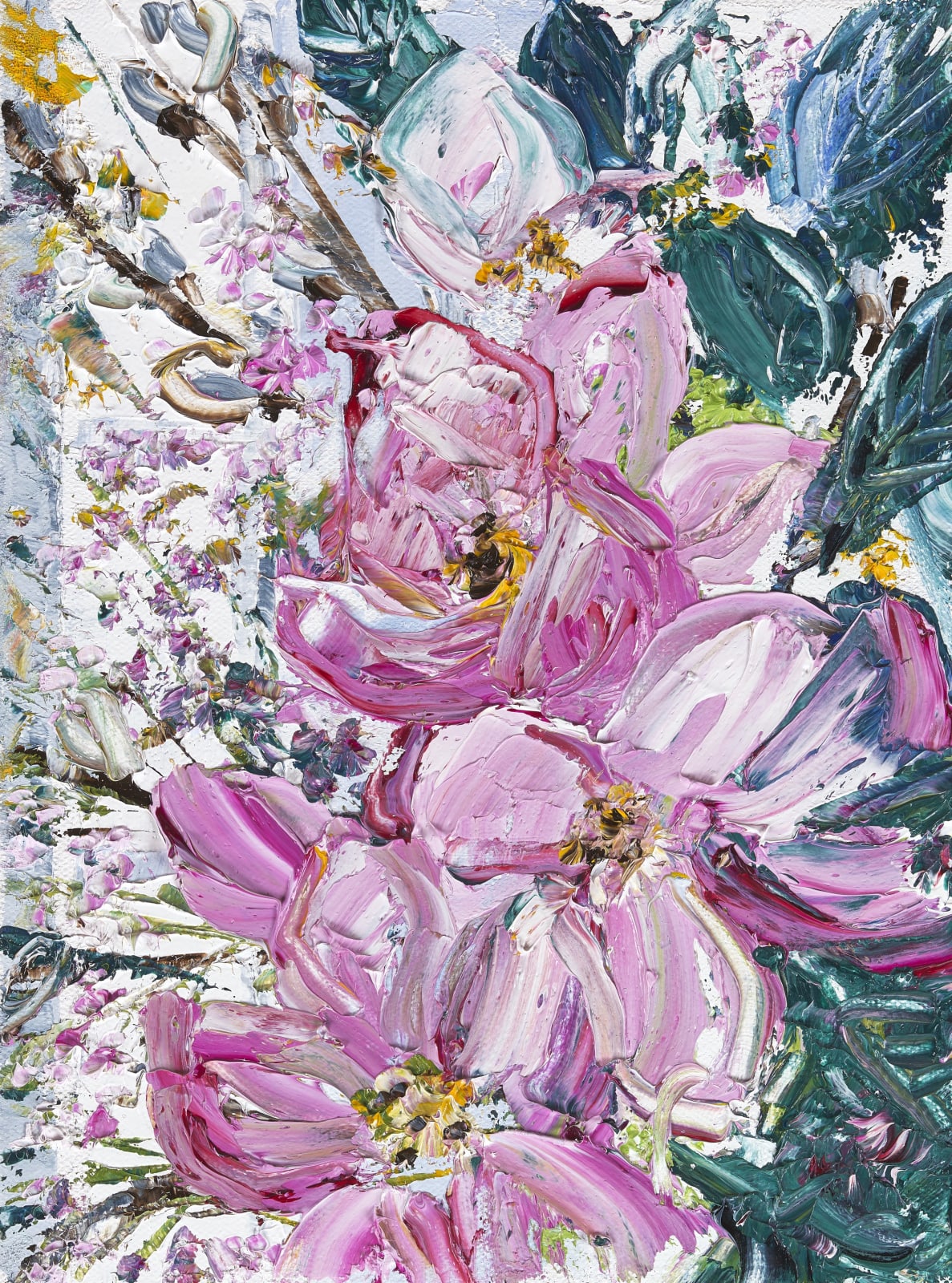 Frances Macdonald, Magnolia Soulangeana and Pussy Willows