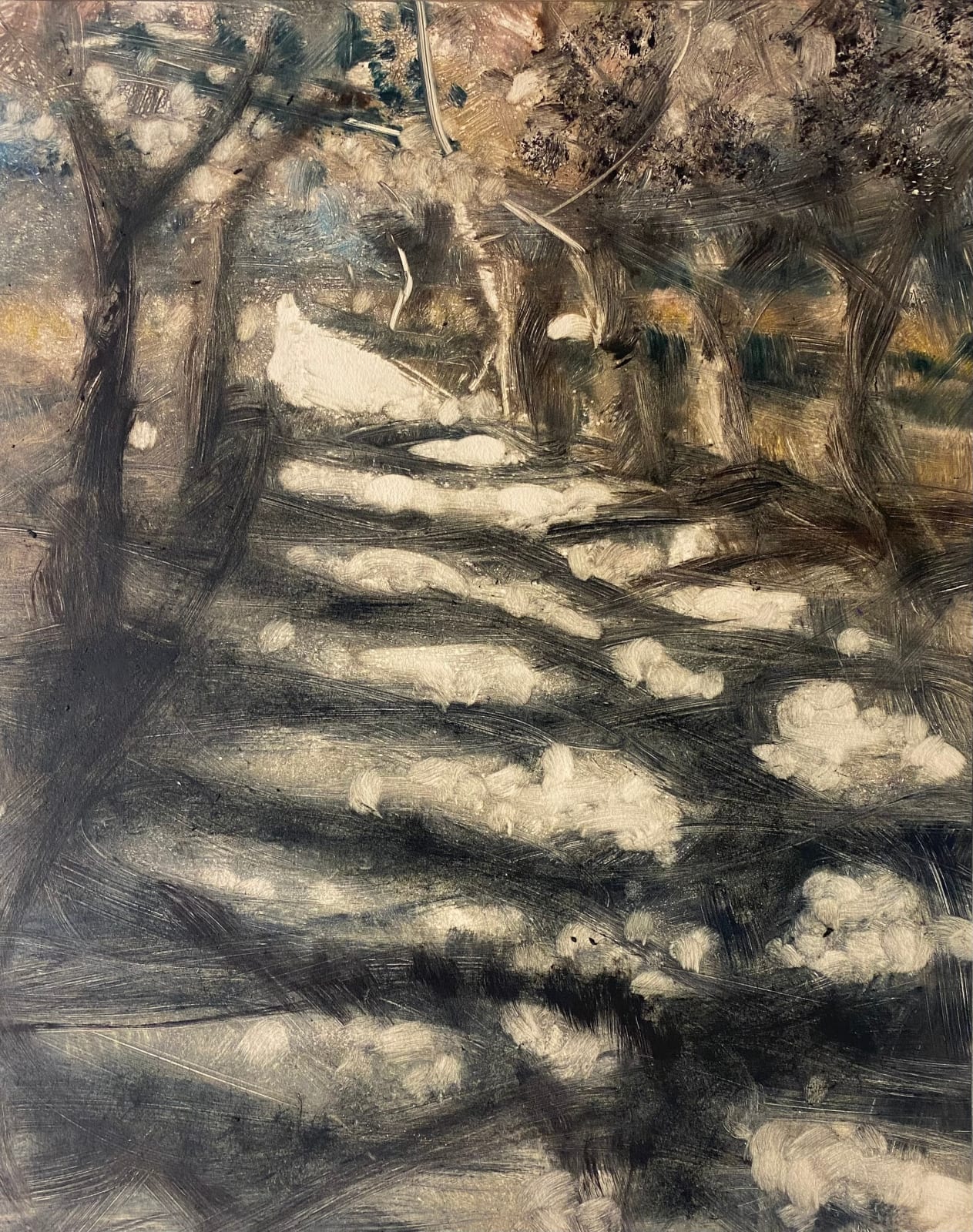 Bill Jacklin, The Road at Night II, 2009