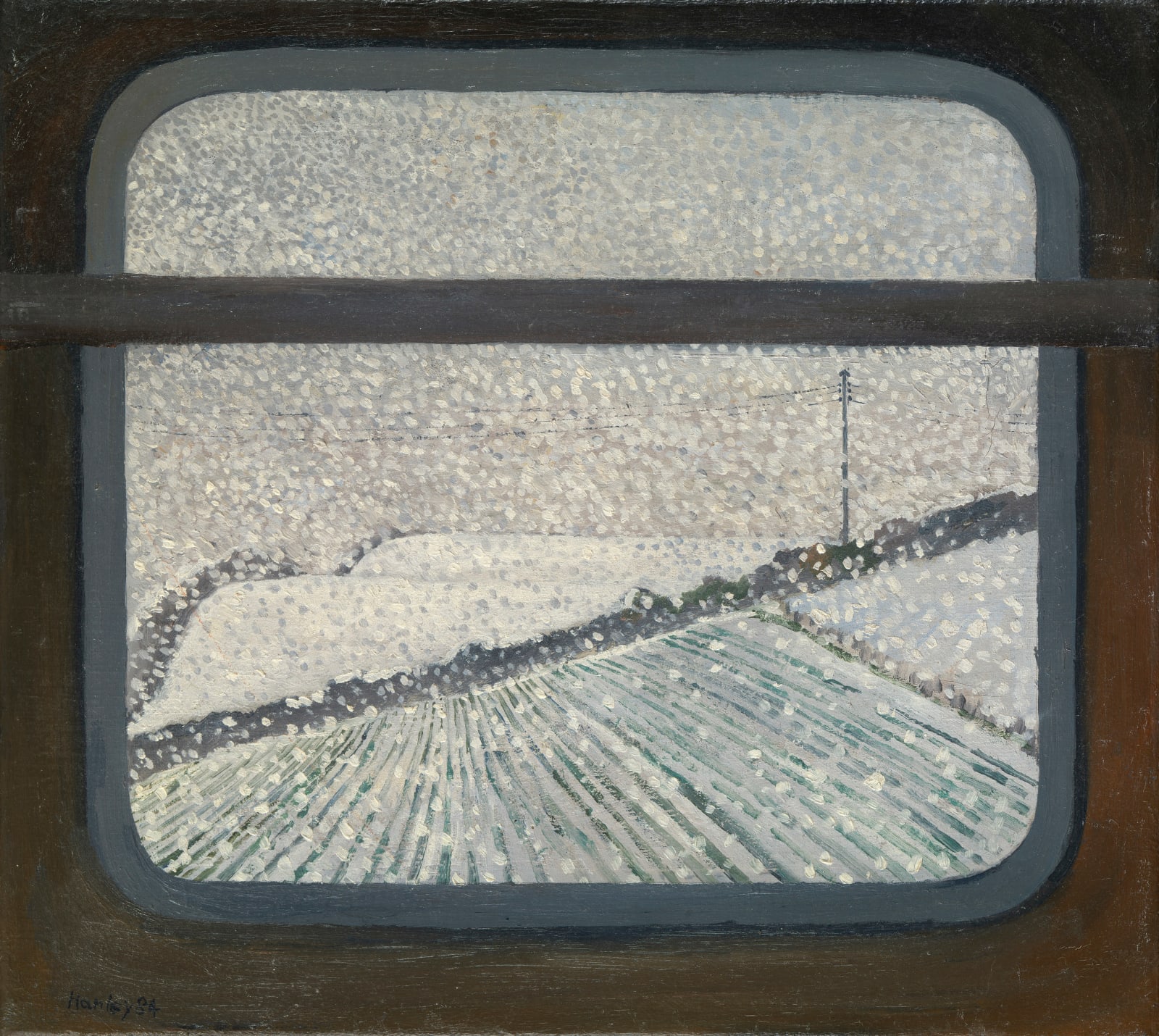 Liam Hanley, Railbar Window, 1984