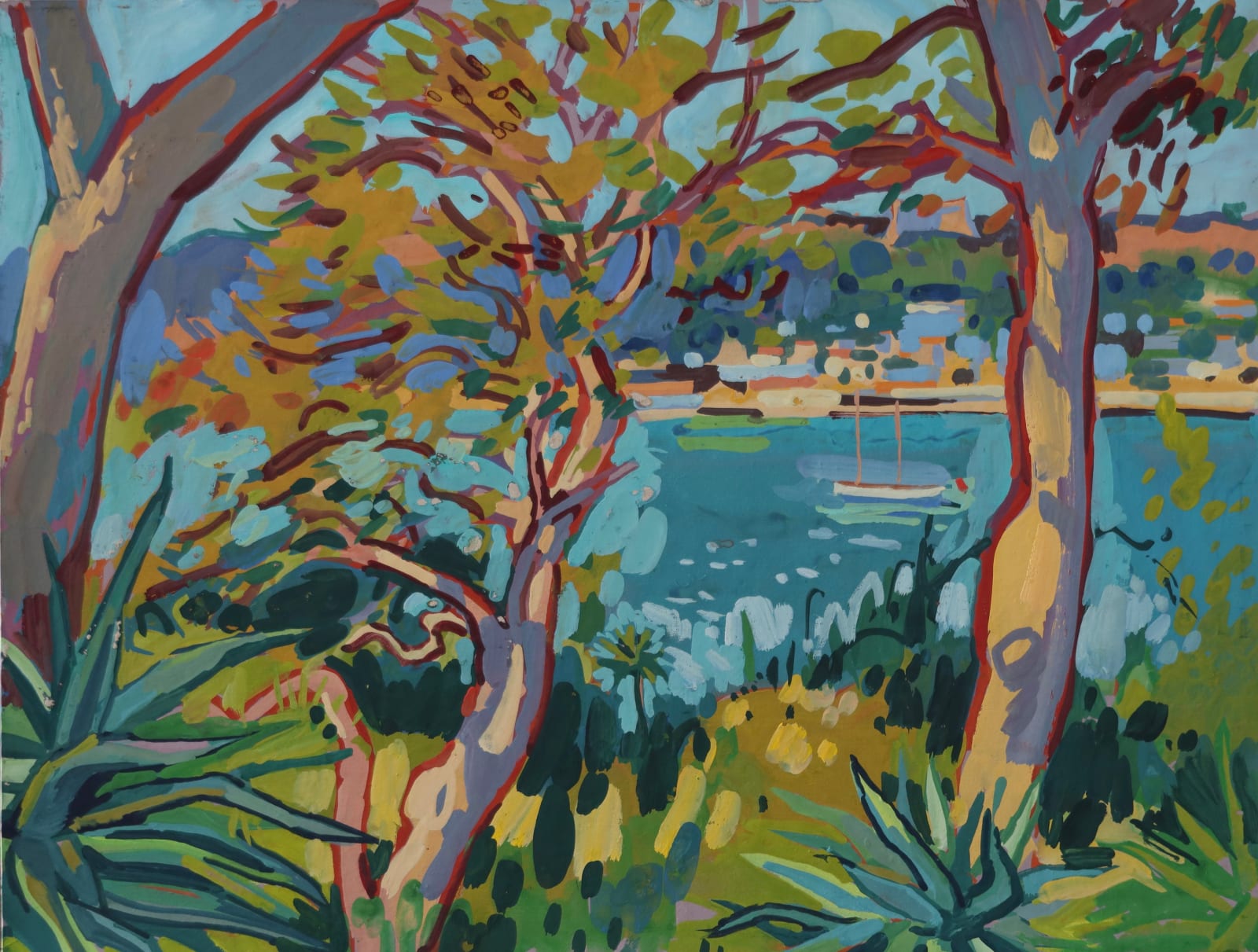 Lachlan Goudie, Vue sur Villefranche