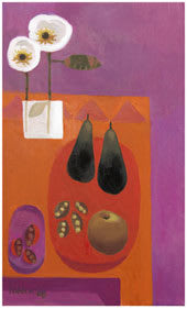 Mary Fedden, Two Pears, 2008