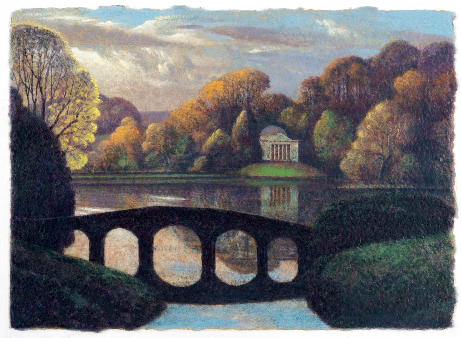 James Lynch, Stourhead, Autumn, 2024