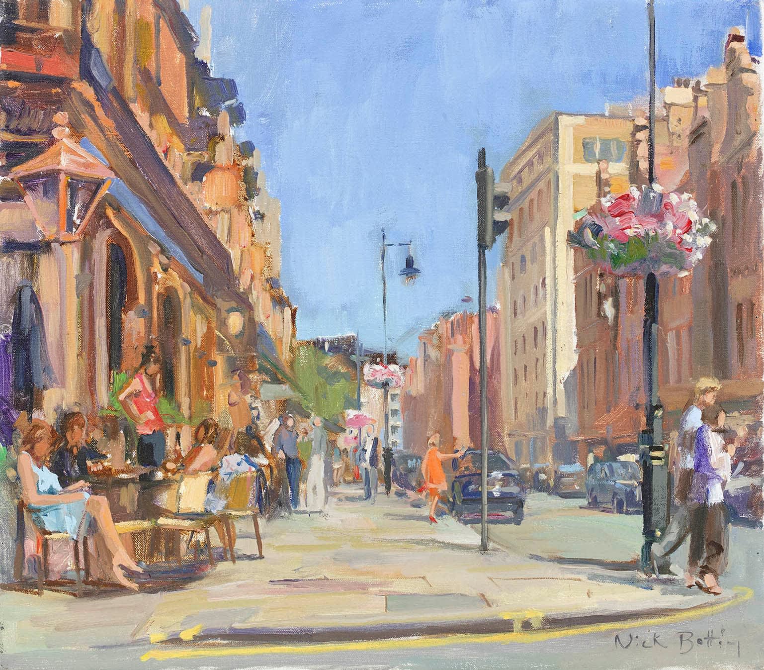 Nick Botting, Mount Street on The Hottest Day