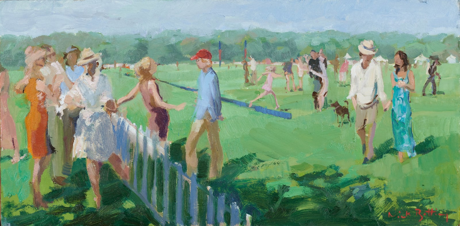 Nick Botting, Treading In, The Queen's Ground