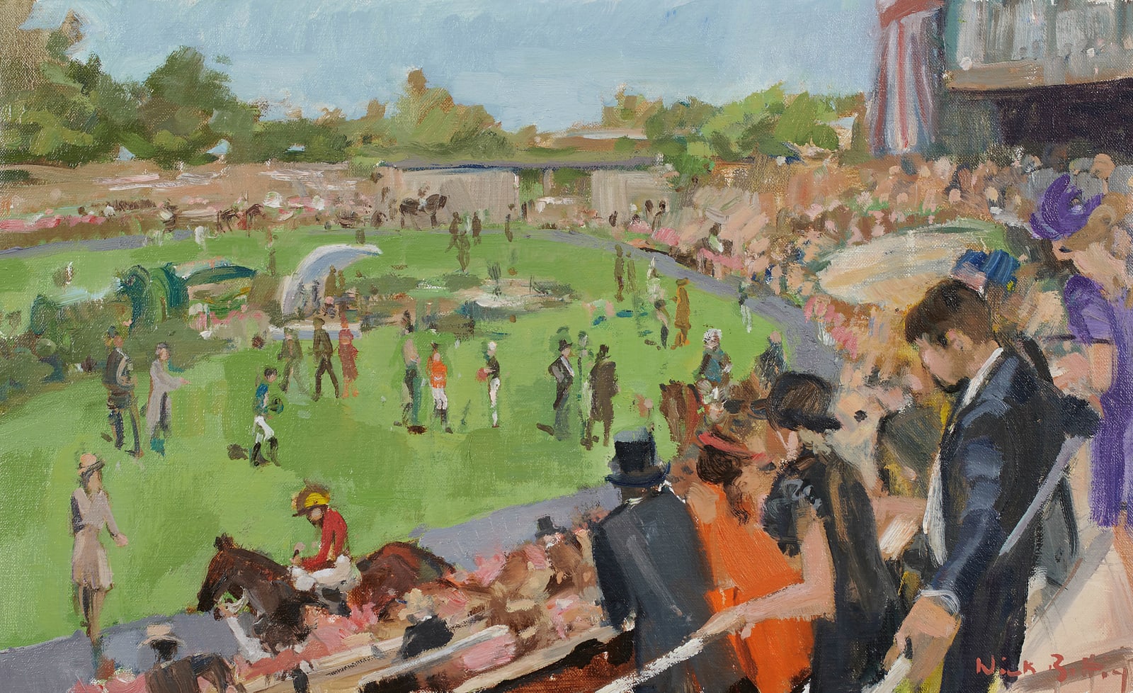 Nick Botting, The Parade Ring, Royal Ascot