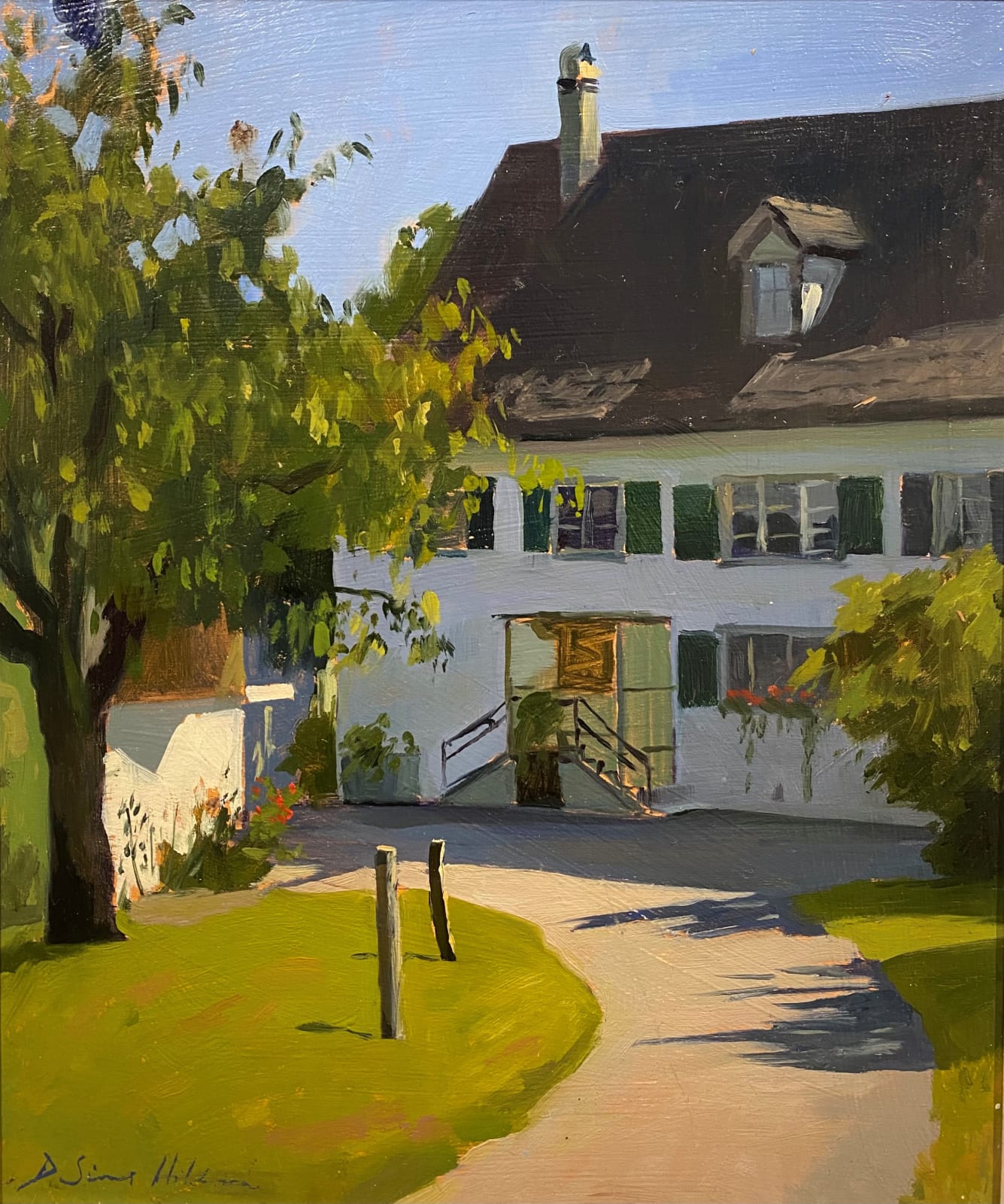 Daisy Sims Hilditch, Milly's farm house, Rapperswil