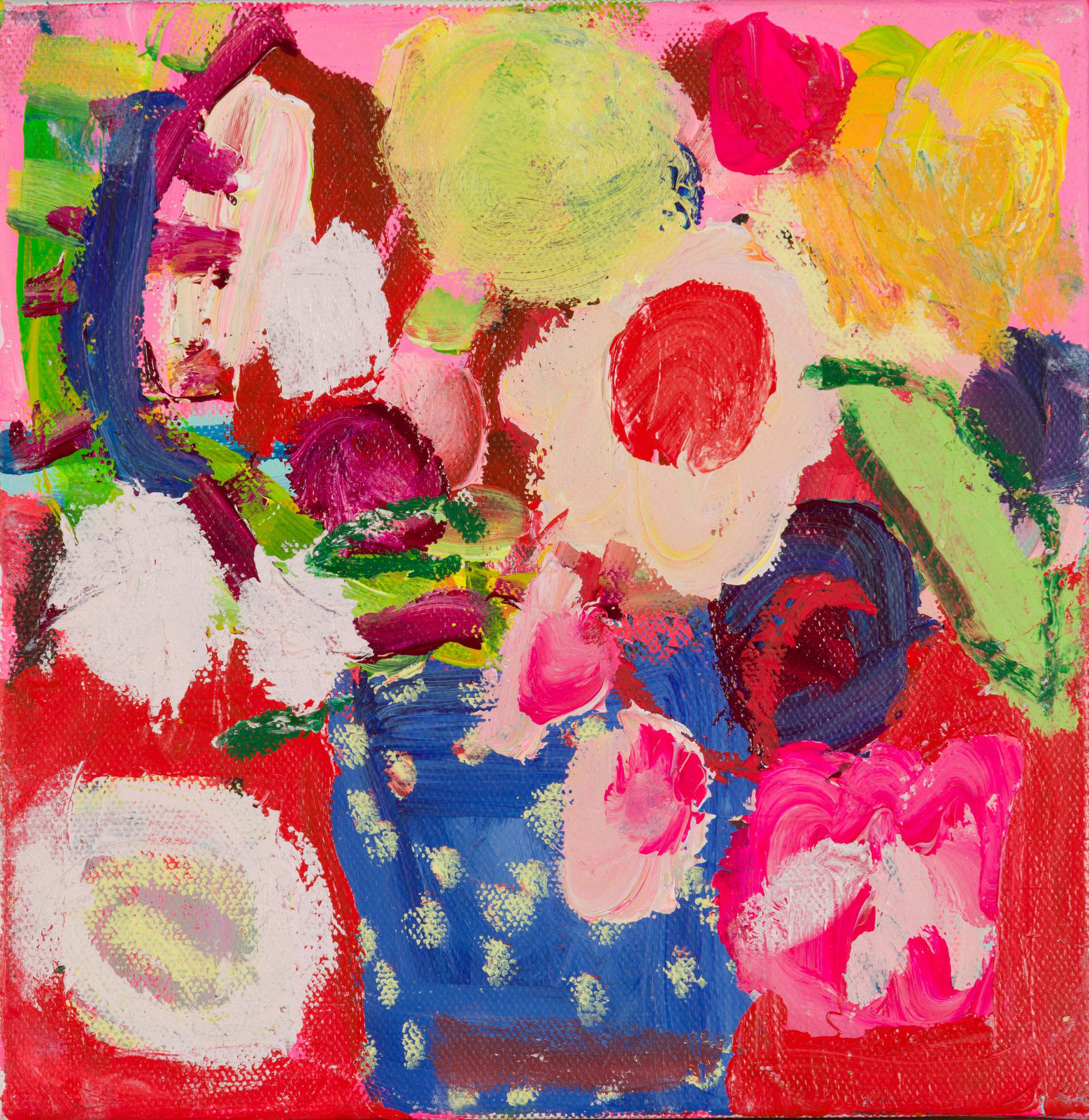 Emily Powell, 50. Blue Spotty Pot, 2024