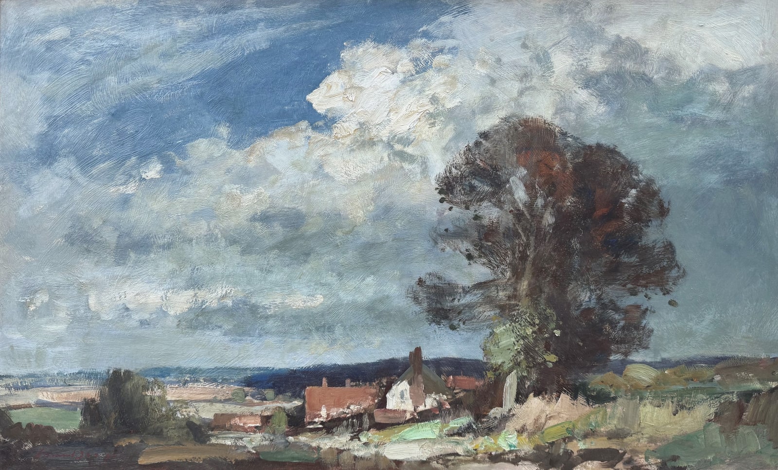 Edward Seago, A Suffolk Landscape