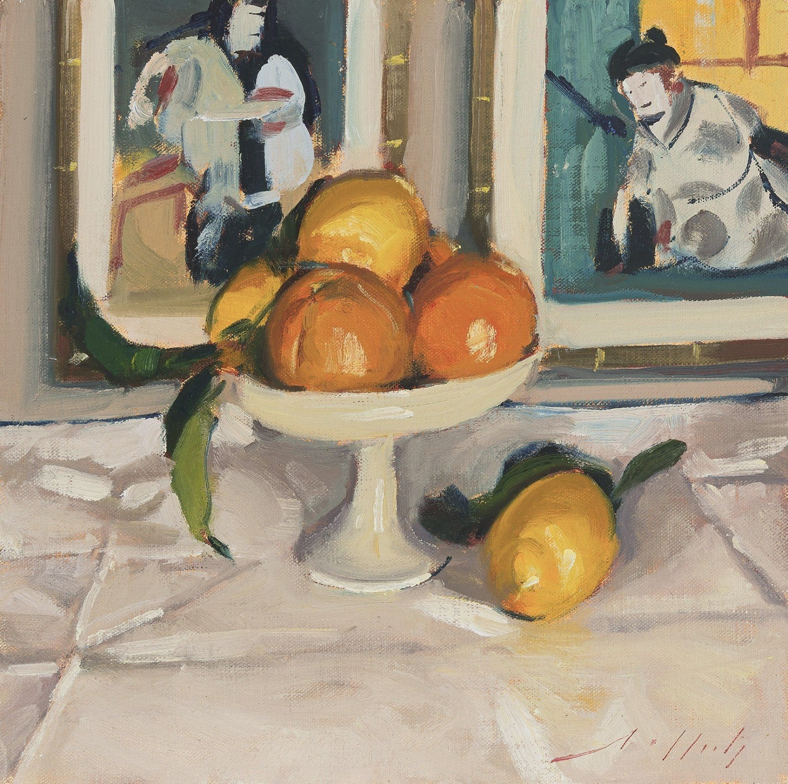 Paul Rafferty, Oranges & Lemons - study I