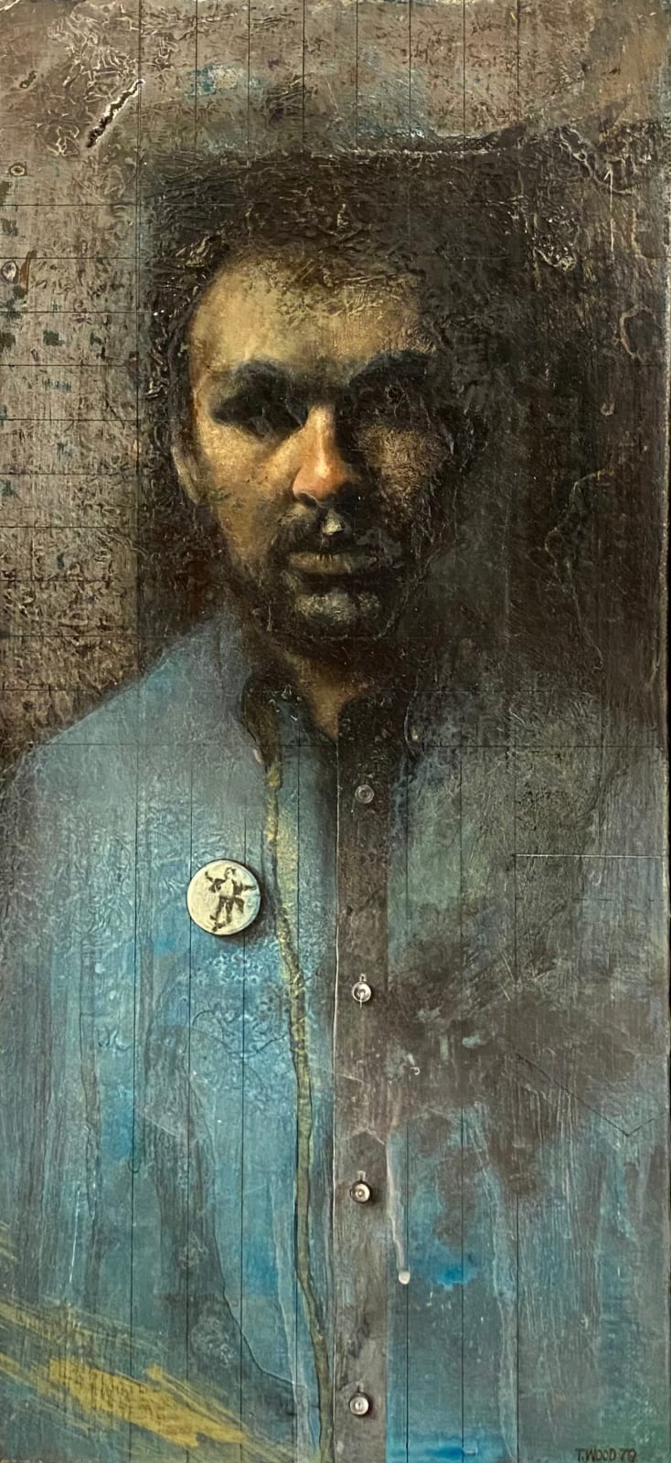 Tom Wood, Self Portrait as a Necromancer Jan/Feb, 1979
