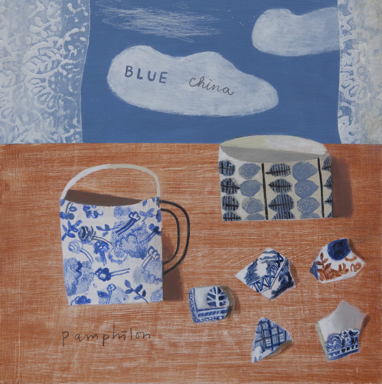 Elaine Pamphilon, Blue China