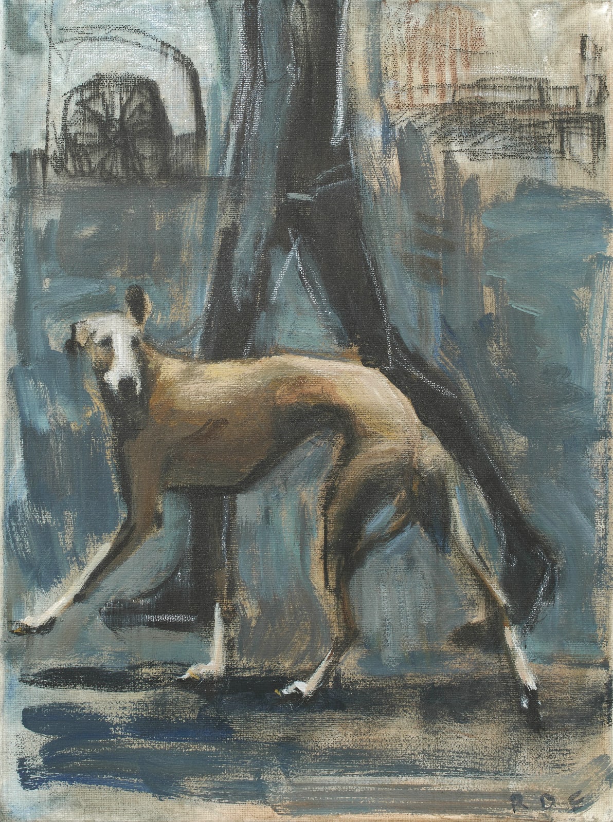 Romy Elliott, Anxious dog goes for a walk