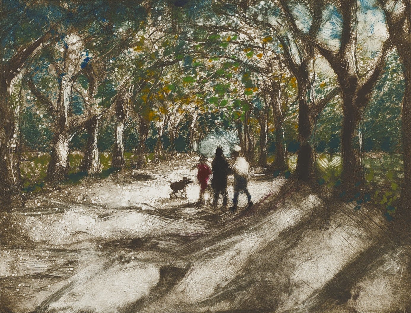 Bill Jacklin, Literature Walk Central Park, 2005