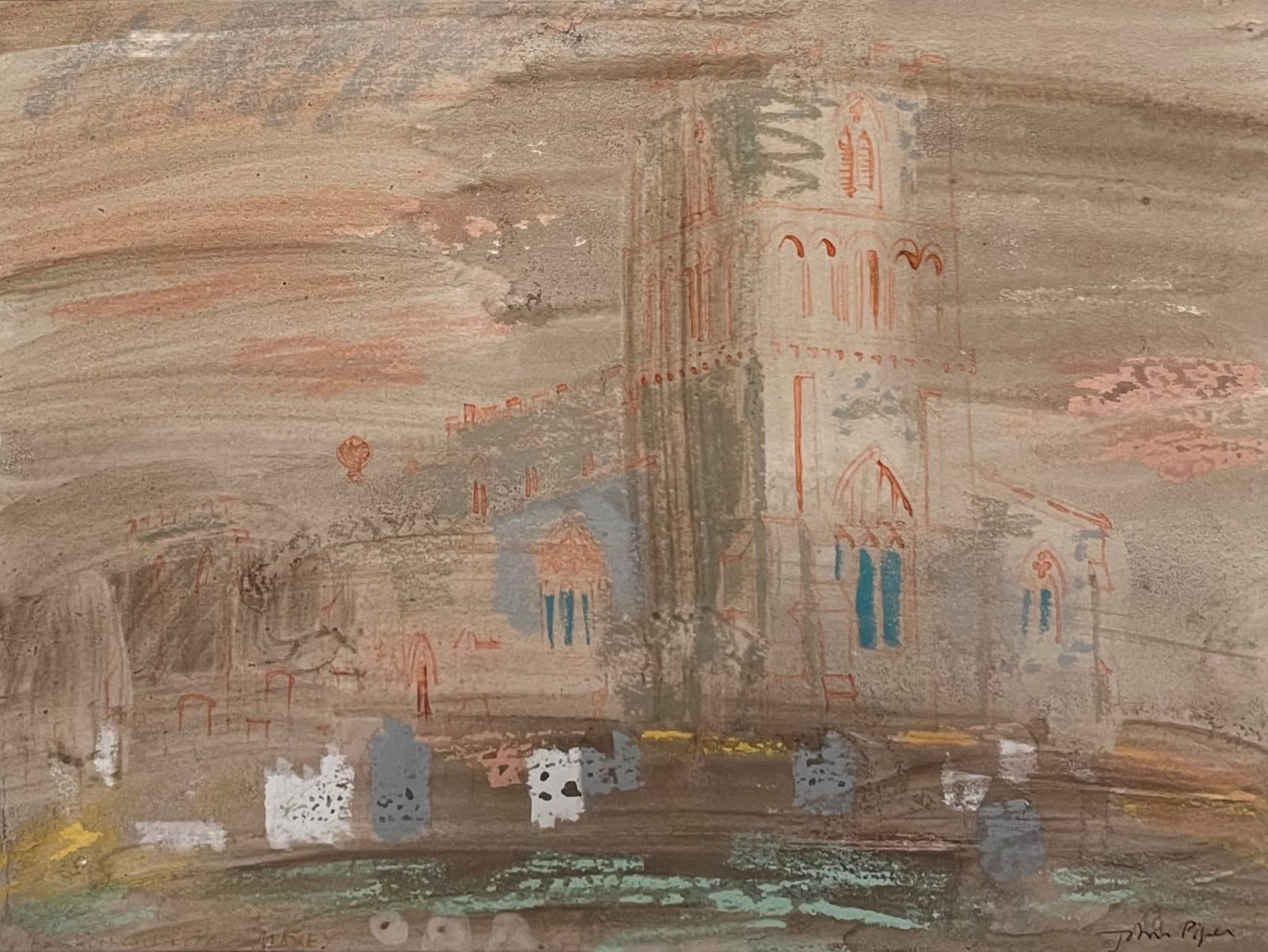John Piper, St Peter's Church, Maxey, Soke of Peterborough