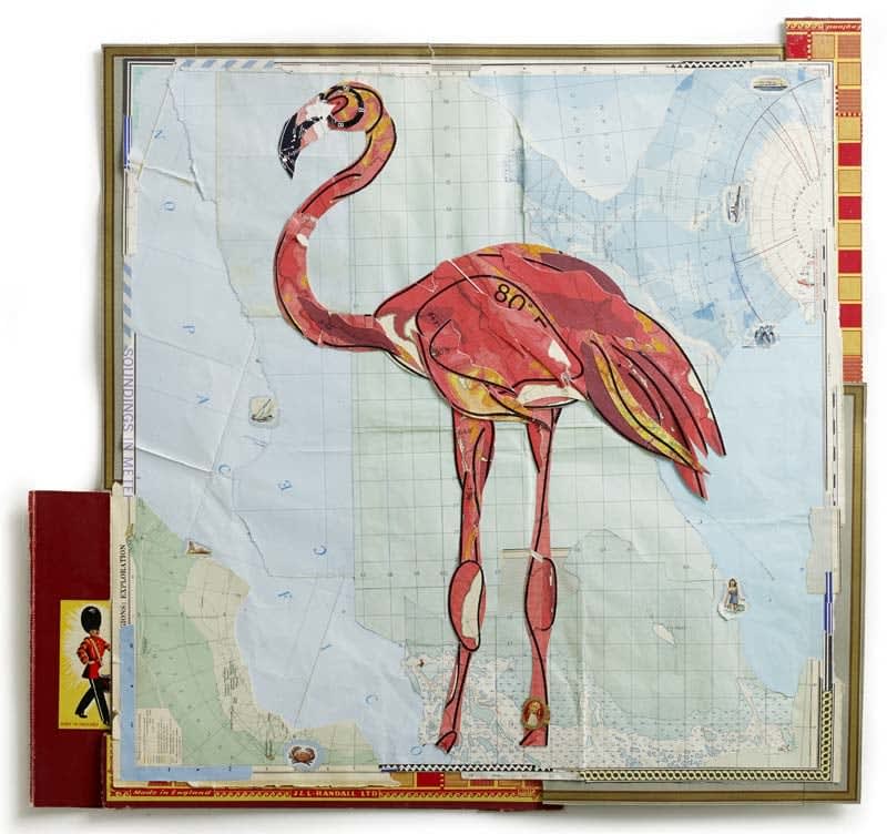 Peter Clark, Pretty Flamingo, study