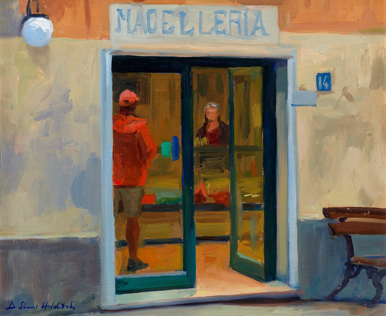 Daisy Sims Hilditch, Macelleria in Monterosso