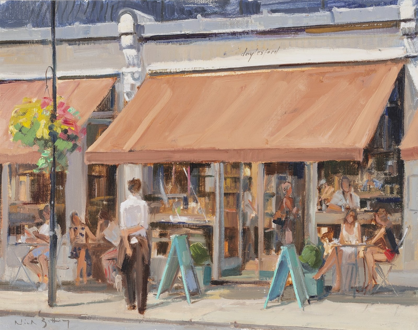 Nick Botting, The waiter, Daylesford