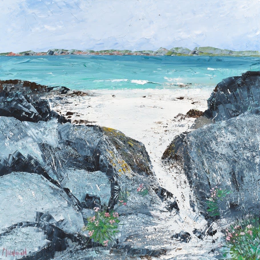 Frances Macdonald, 4. Fionnphort across the Sound of Iona, 2025