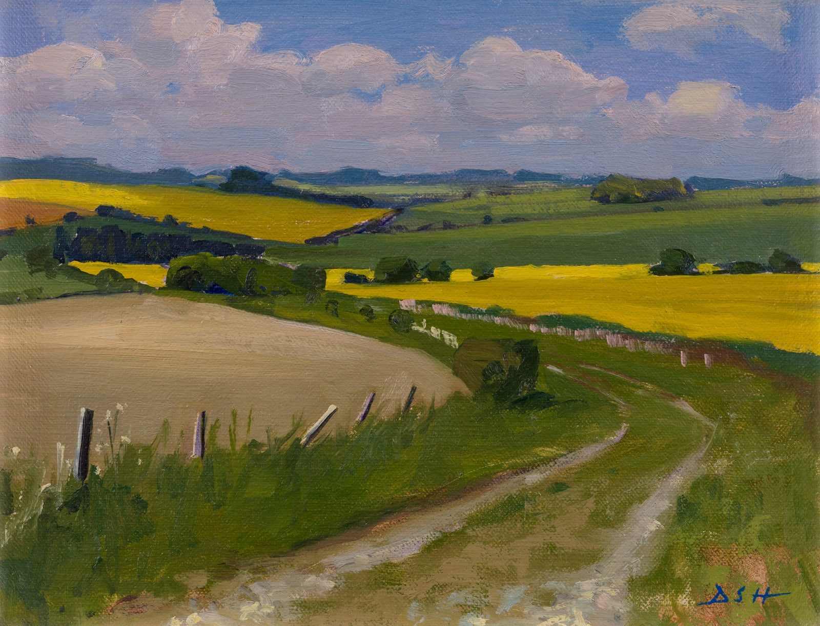 Daisy Sims Hilditch, The Wylye Valley, spring