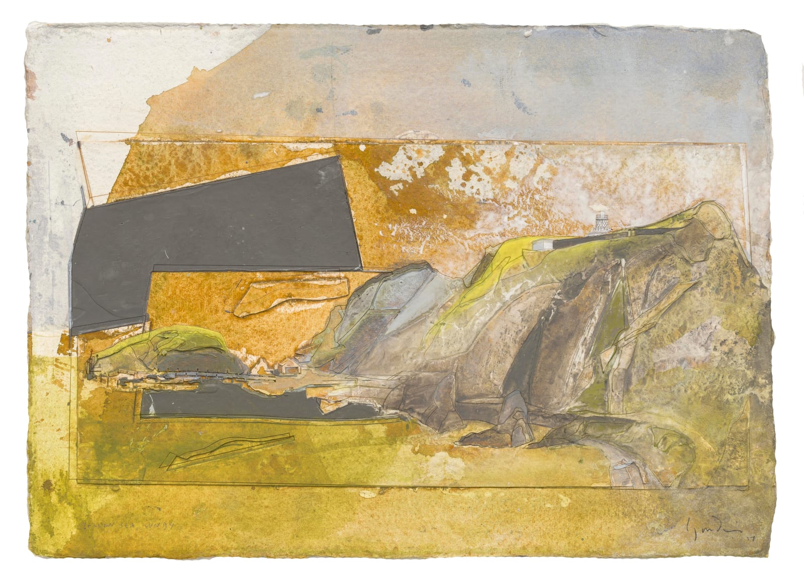 Jeremy Gardiner, Yellow Sea, Lundy, Devon, 2017