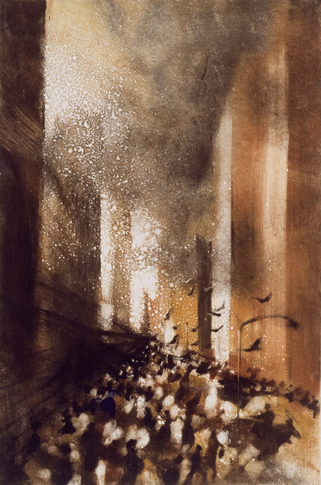 Bill Jacklin, Sun and Clouds over Broadway II, 2003