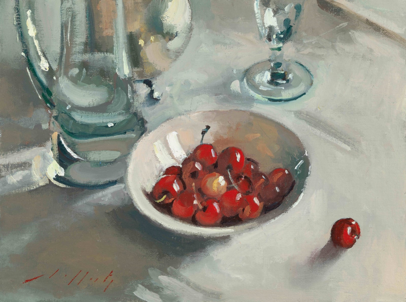 Paul Rafferty, Cherries, 2022