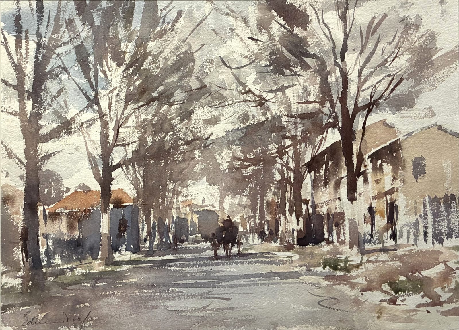 Edward Seago, A Road in Portugal