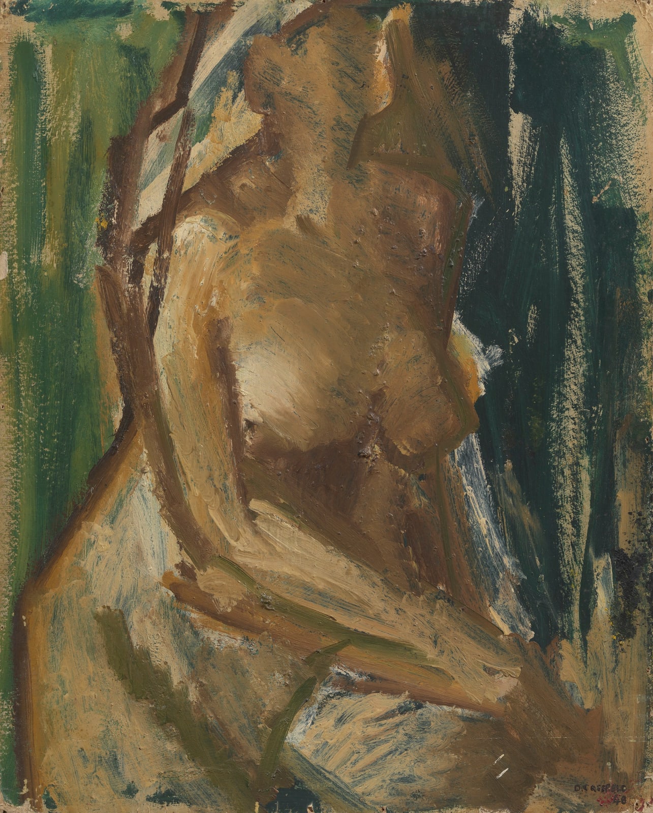 Dennis Creffield, Nude Study, 1948