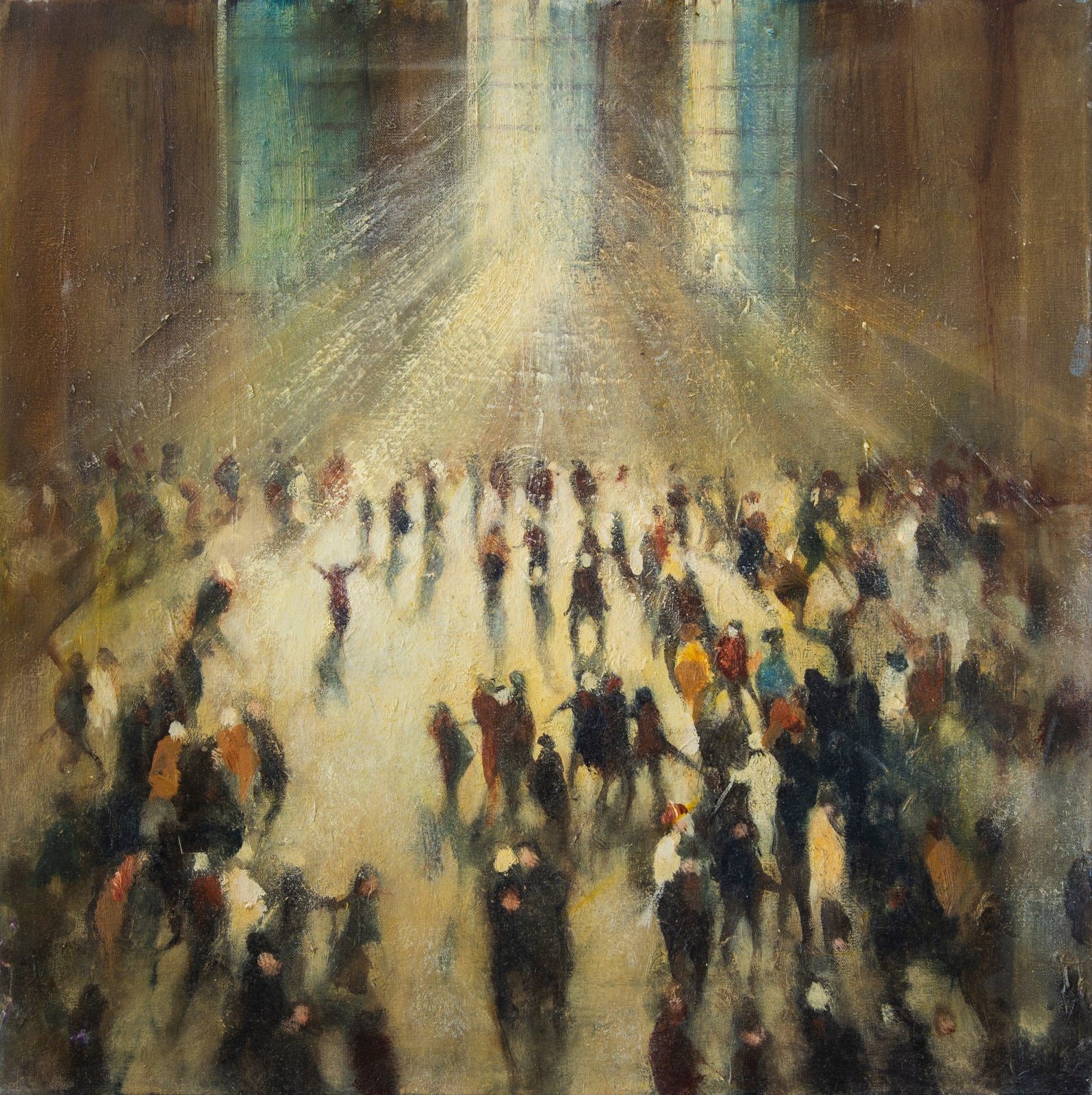 Bill Jacklin, 16. Train Station II, Grand Central, 2021