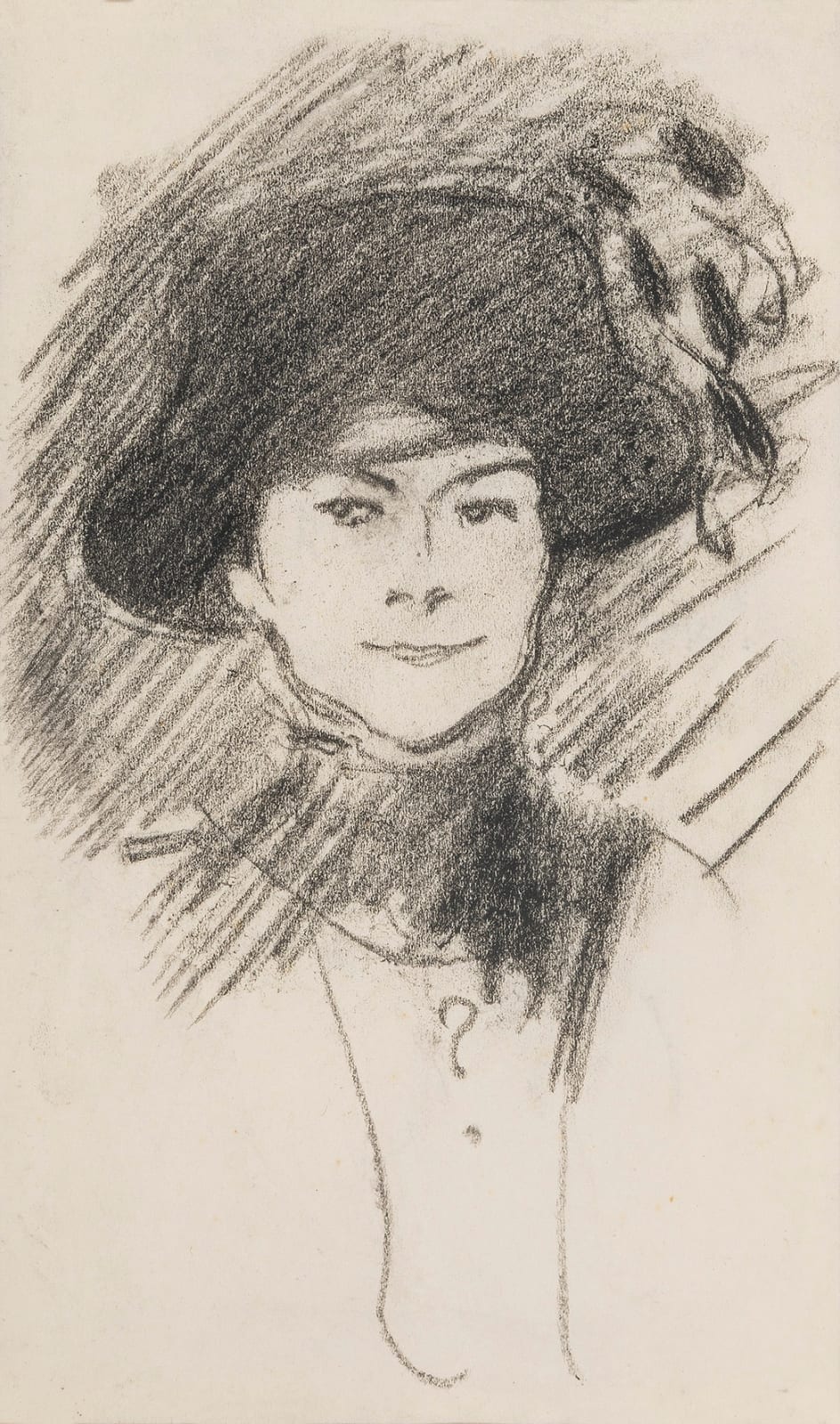 J D Fergusson, Portrait of Anne Estelle Rice, circa 1907