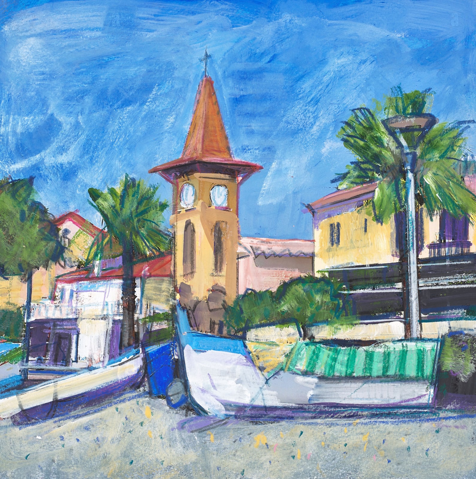 Archie Forrest, Clock Tower, Cagnes Sur Mer