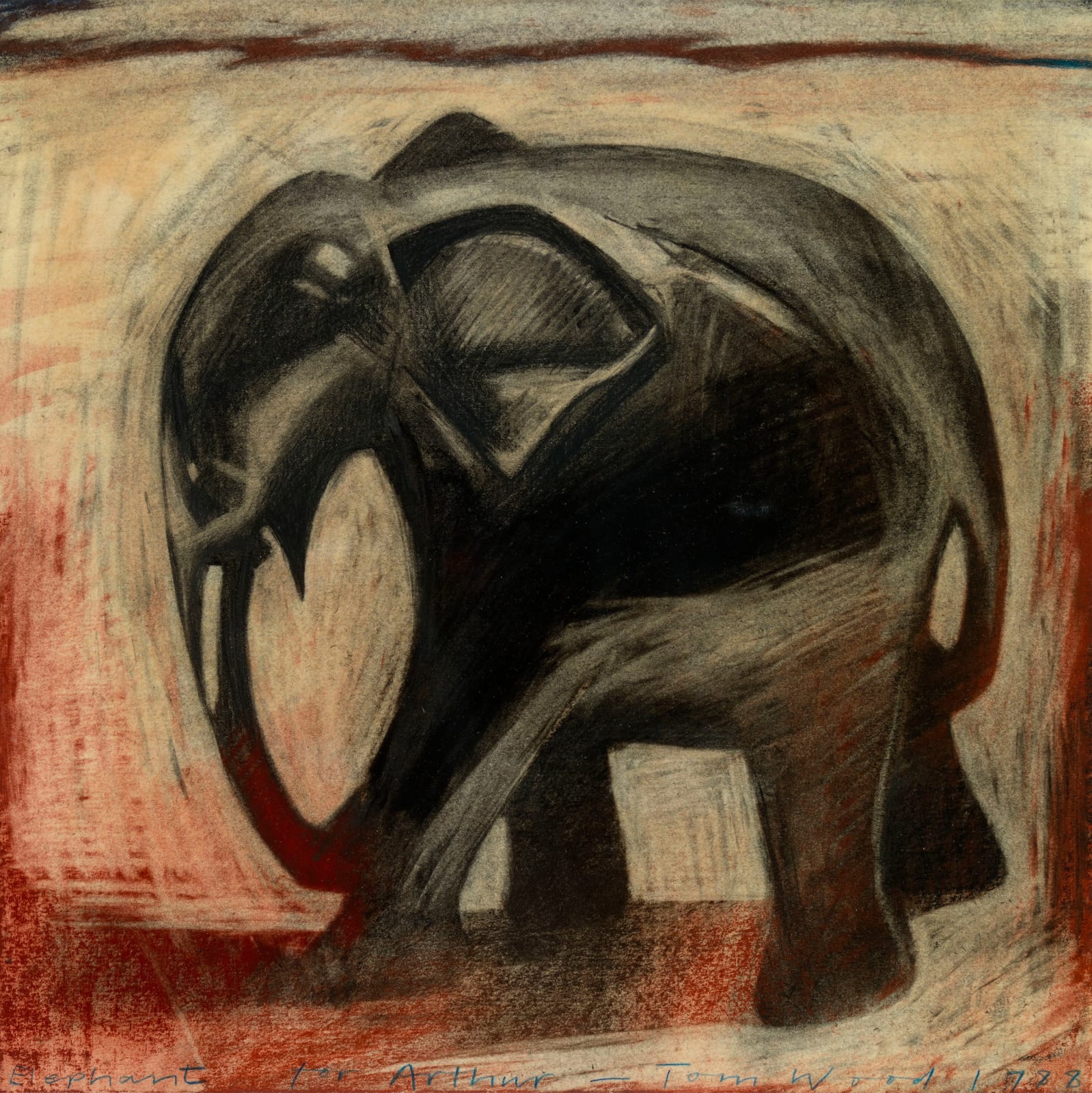 Tom Wood, An Elephant for Arthur, 1988