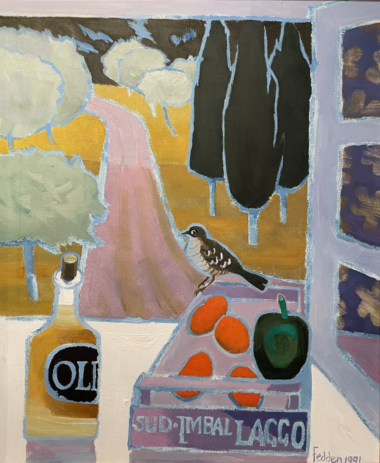 Mary Fedden, Olive Oil, 1991