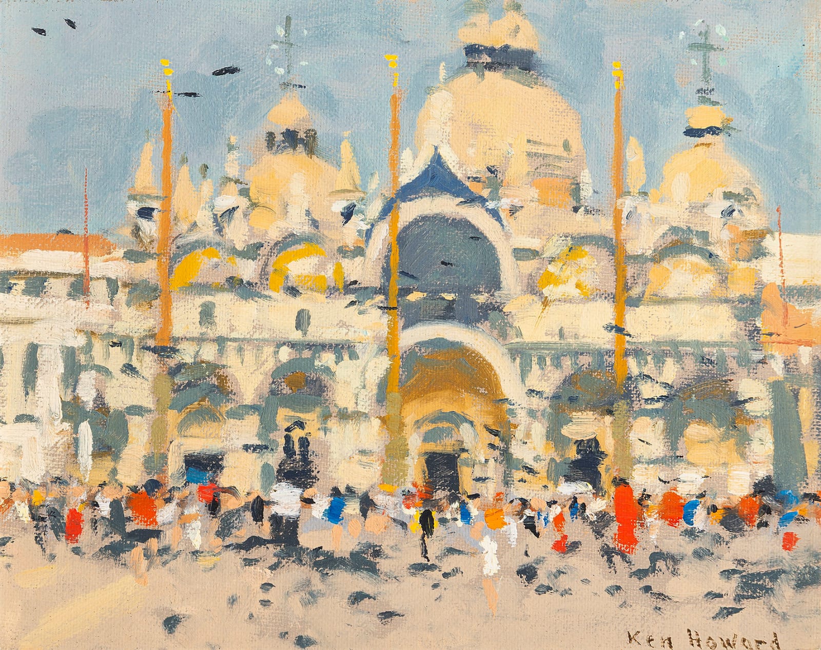 Ken Howard, San Marco, afternoon light, 4pm