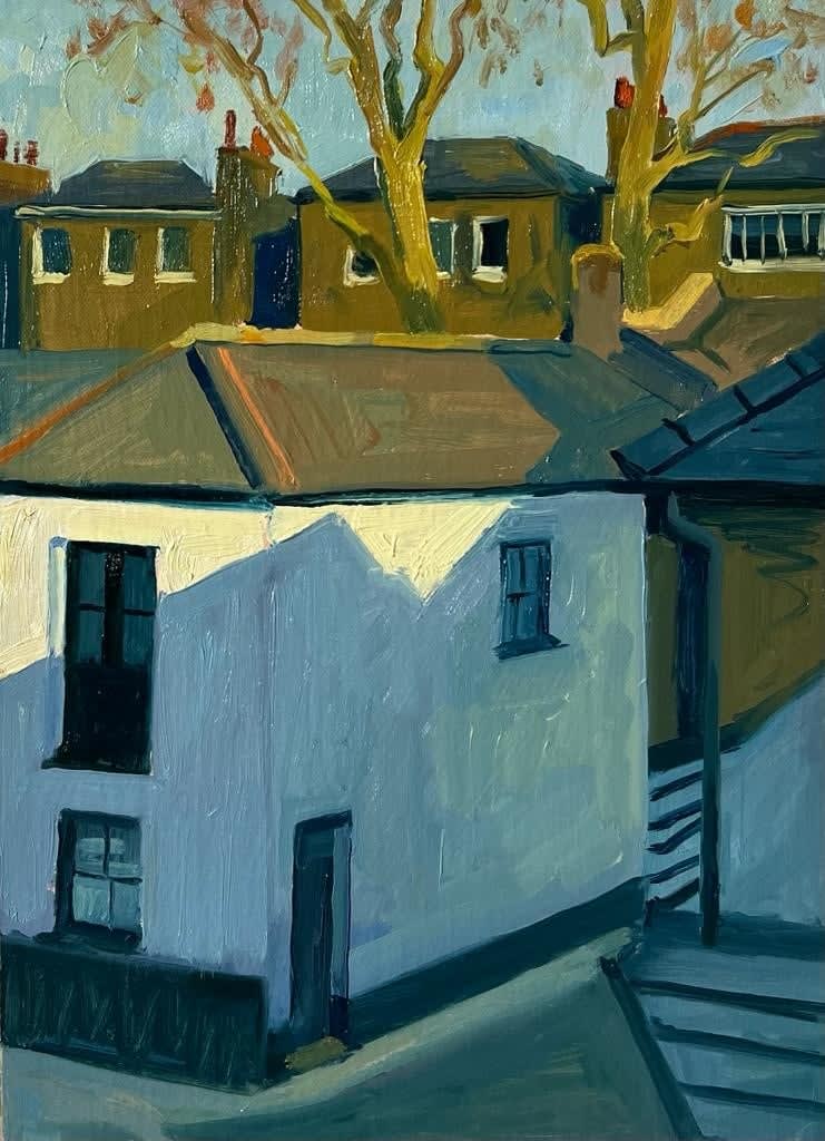 Daisy Sims Hilditch, Evening shadows, Notting Hill, 2023
