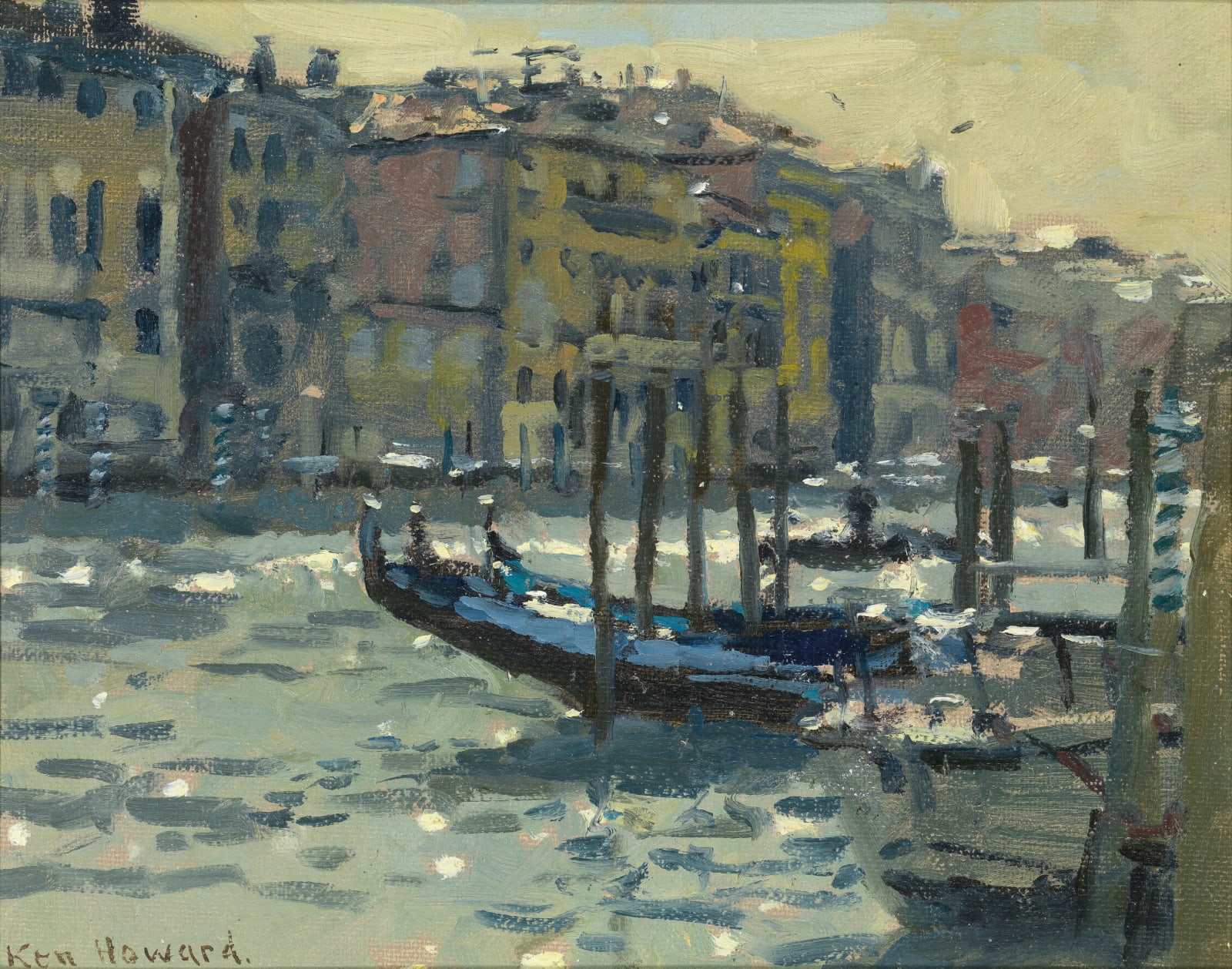 Ken Howard, Venice scene from S.Silvestro, 2004