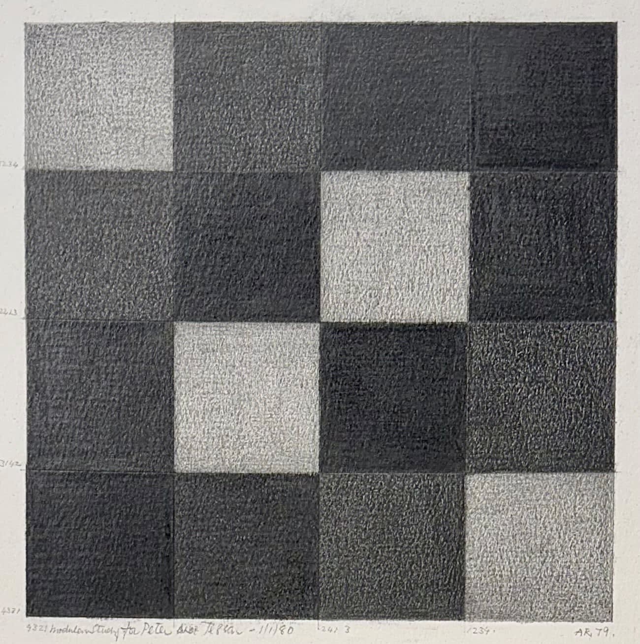 Alan Reynolds, Modular study, 1979