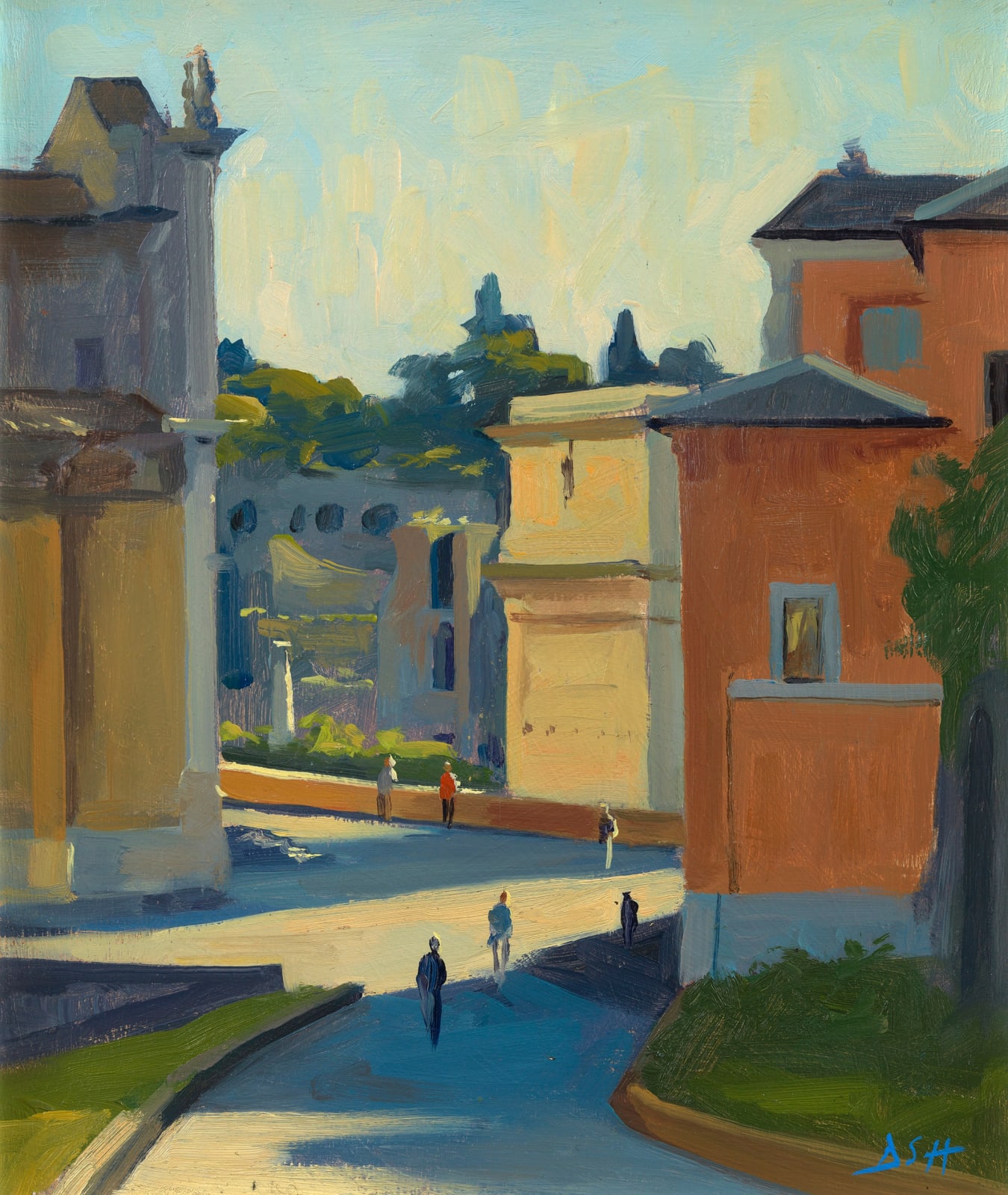 Daisy Sims Hilditch, Fori Imperiali, afternoon light