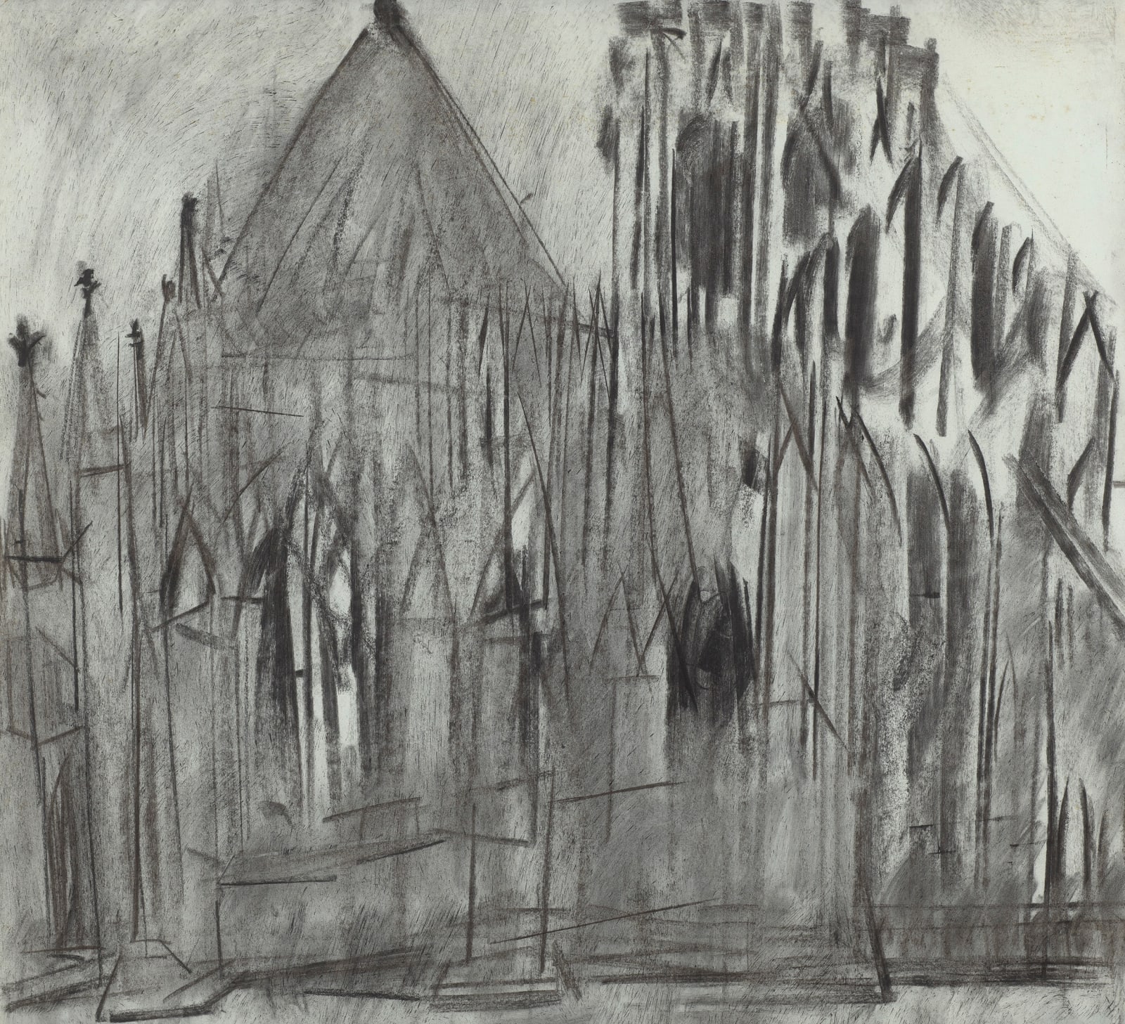 Dennis Creffield, York Cathedral: Central Tower and Chapter House, 1987