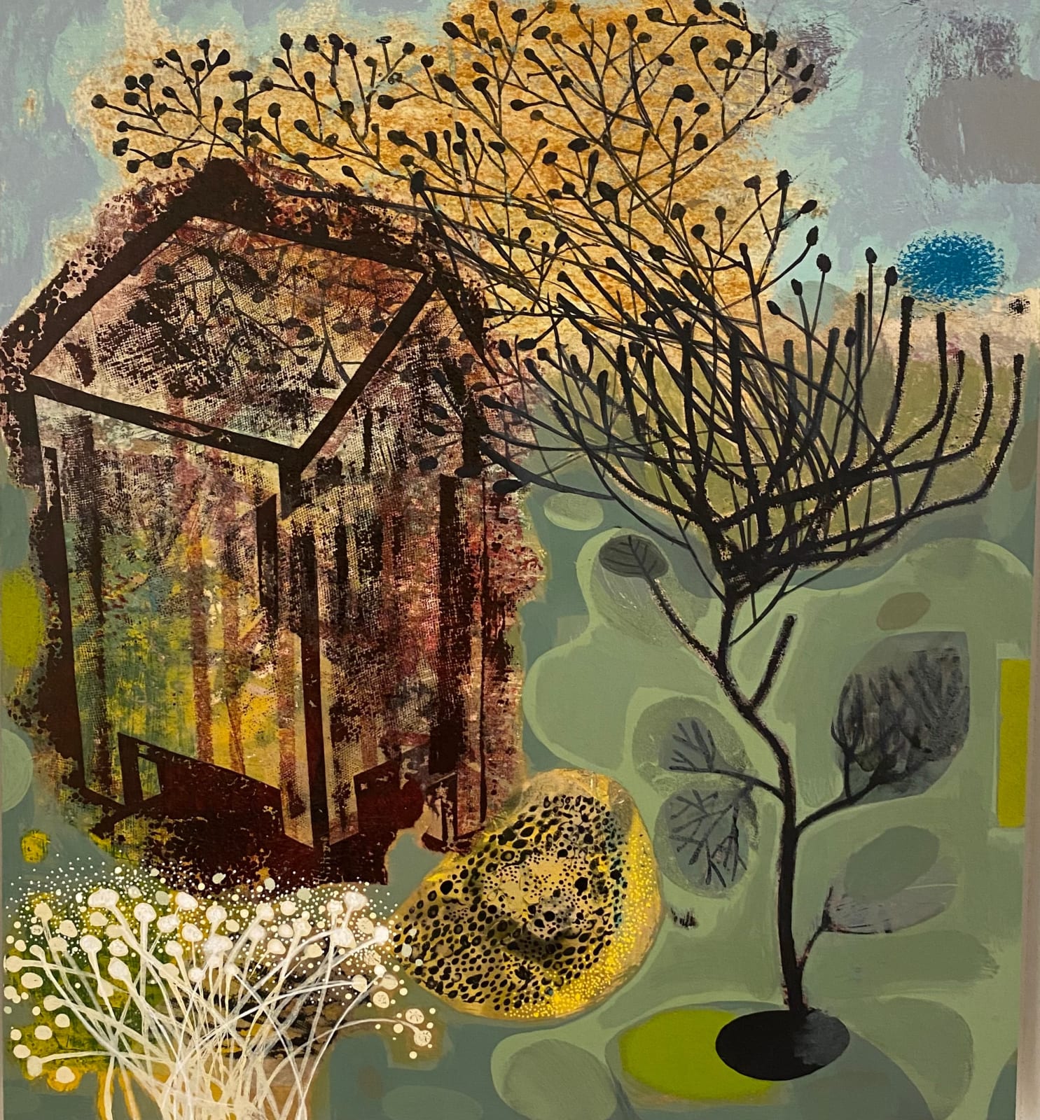 Tom Wood, The Garden and the Shed, 2022
