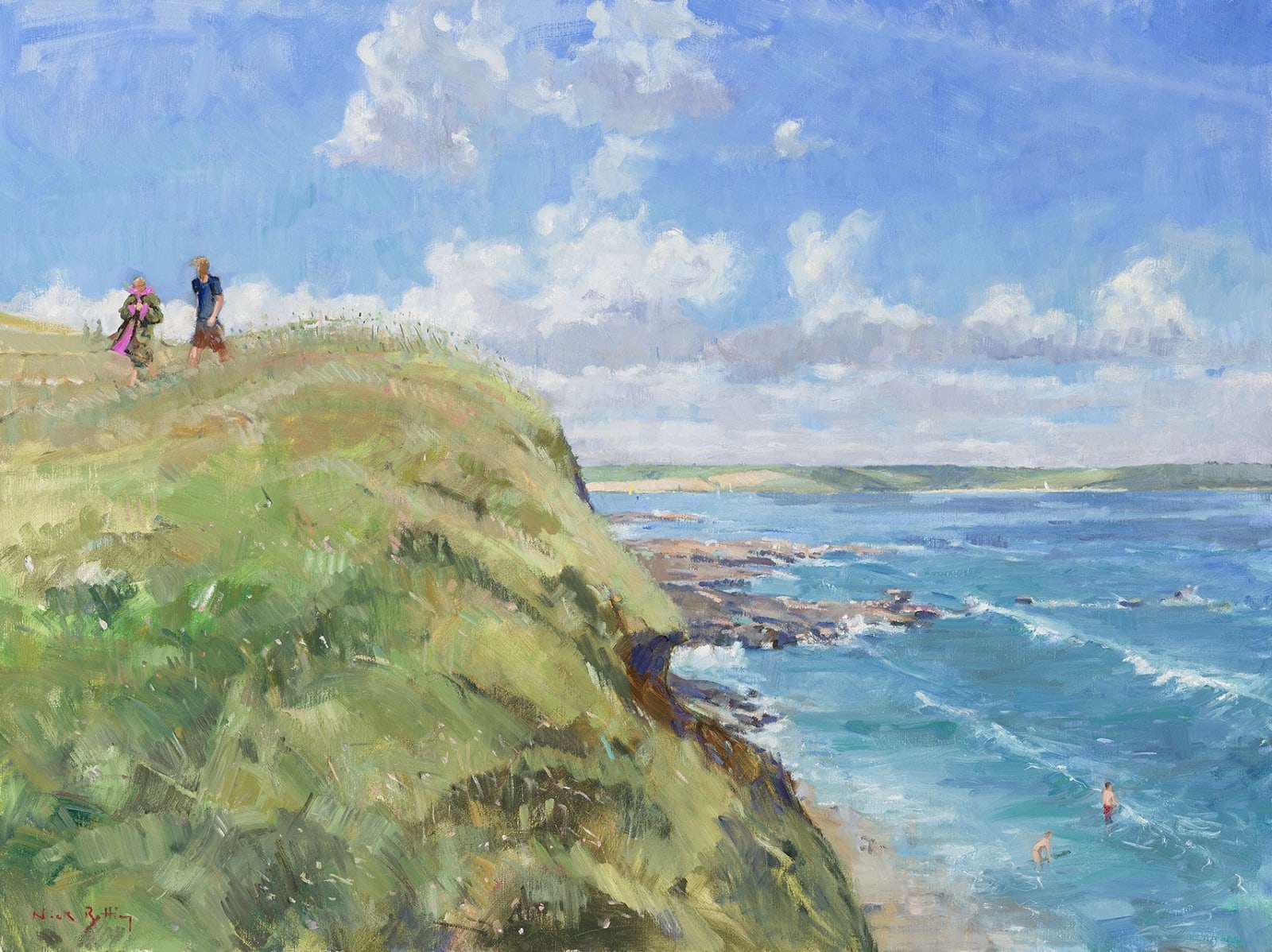 Nick Botting, 2. The coast path to Daymer Bay II