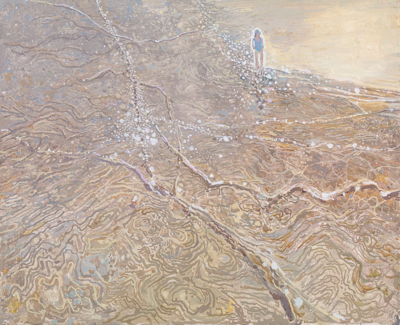 Ruth Stage, Figure at Saltburn, 2024