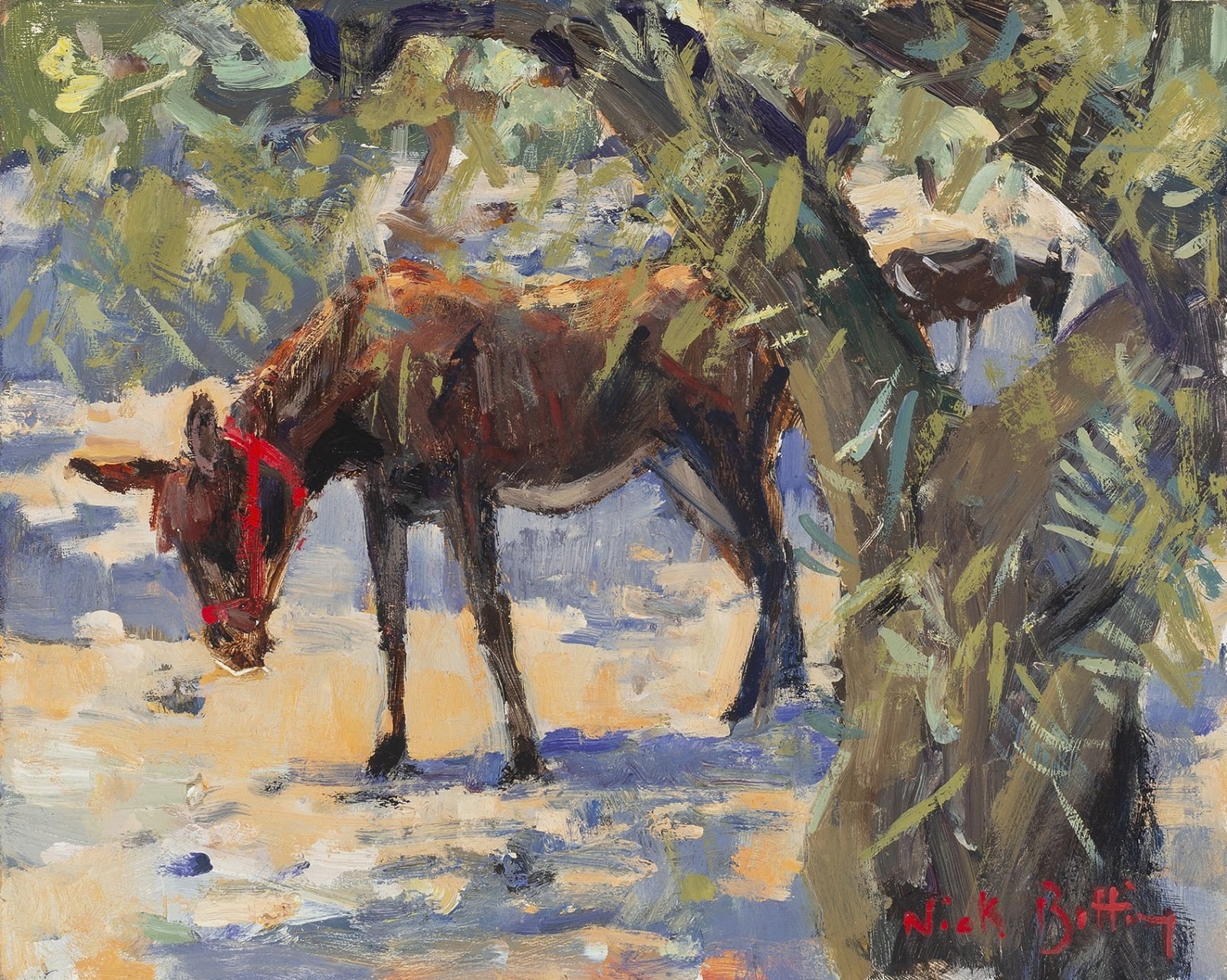 Nick Botting, 62. Donkey and olive II