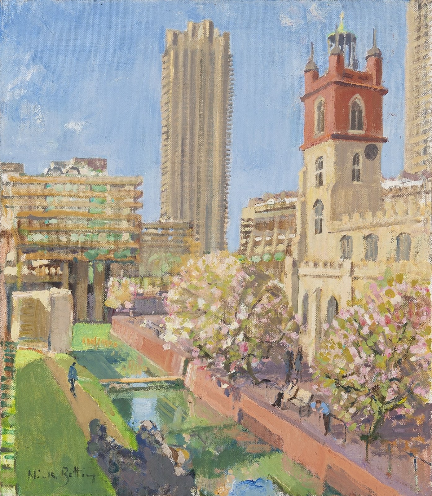 Nick Botting, 27. The City Walls, St Giles and magnolias, spring, 2025